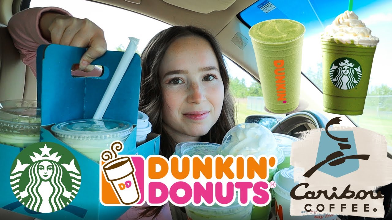 I tried MATCHA from Starbucks, Dunkin', and Caribou (so you don't have to)