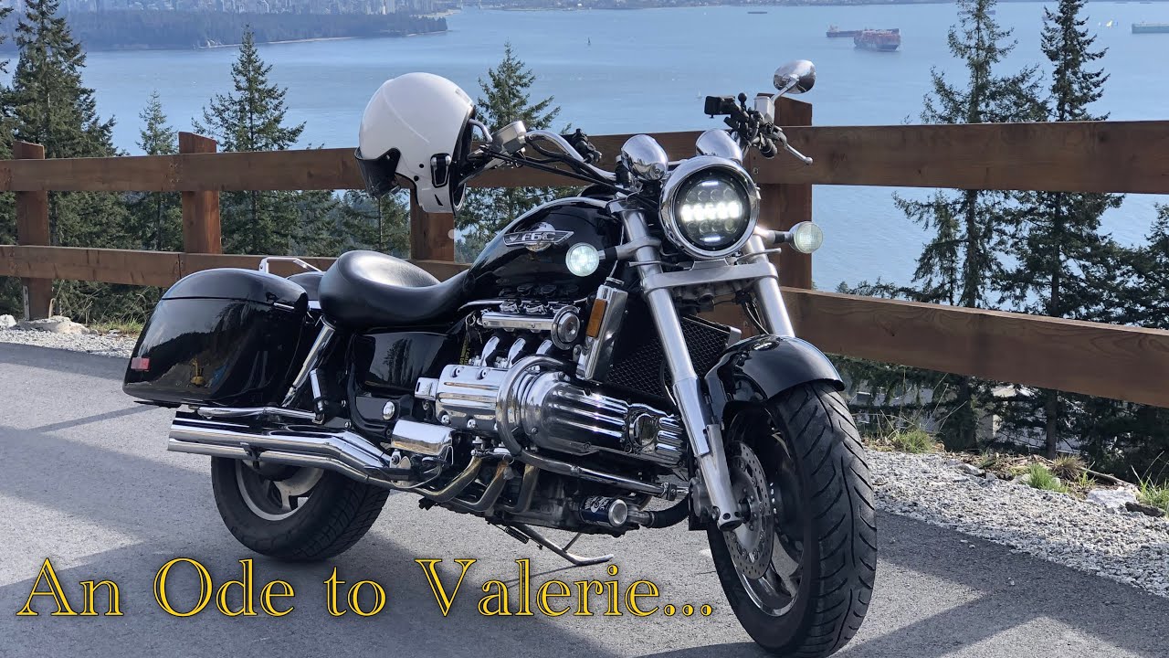 An ode to Valerie and a sign that I am still alive ;-) Honda Valkyrie ride on a cold February day...