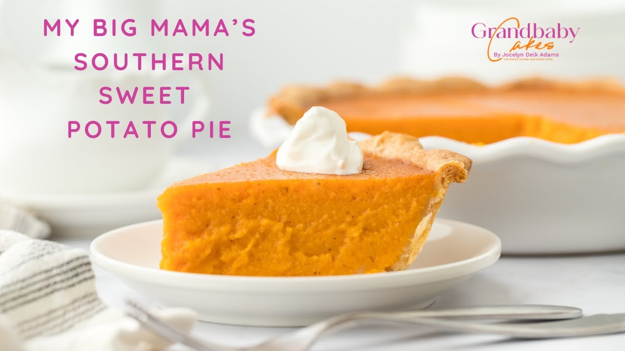 Big Mama's Sweet Potato Pie