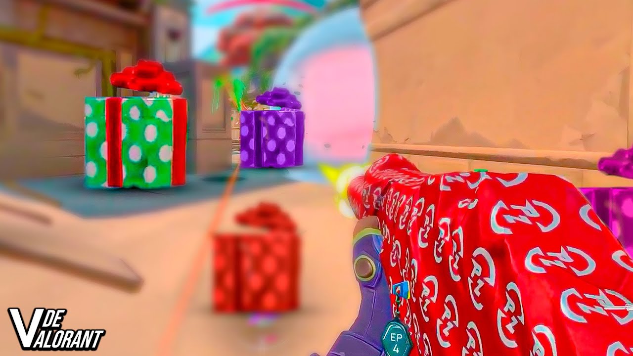 A Skin de Natal do Valorant..