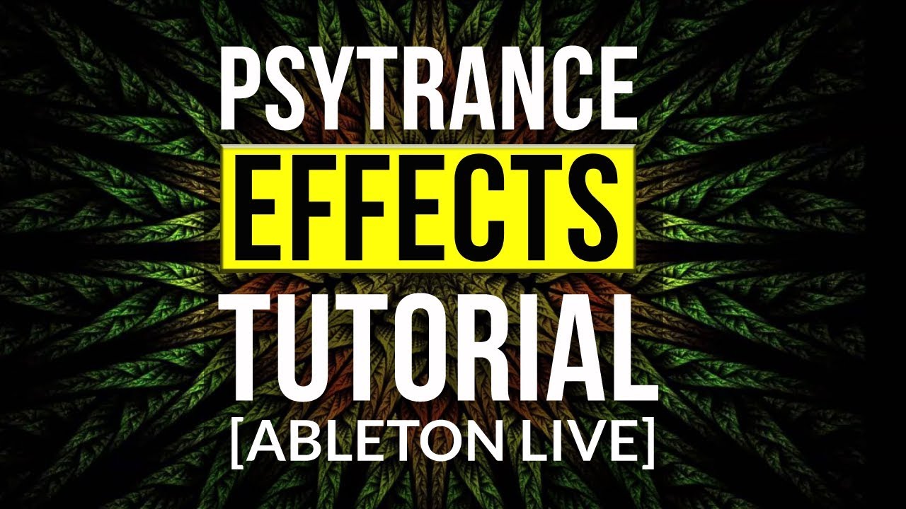 Glitch Effects Using Stutter Edit [ABLETON LIVE]