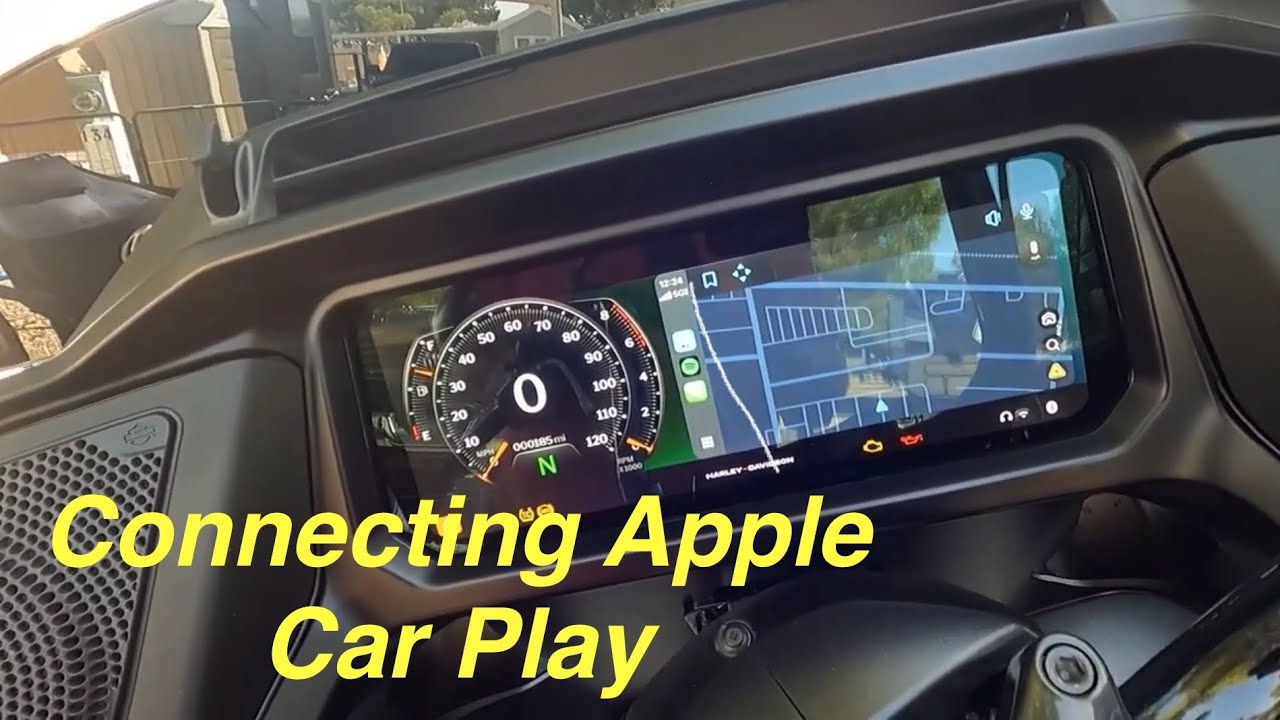 Подключение Apple Car Play к новым моделям Harley