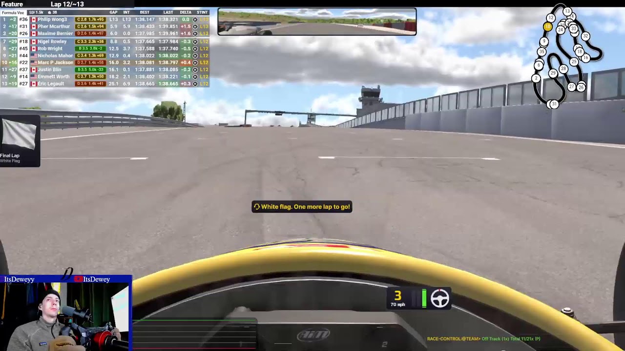ERC League Night! Formula Vee Week6 @ Ledenon