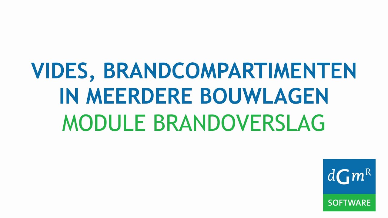 Brandoverslag 02 vides brandcompartimenten in meerdere bouwlagen