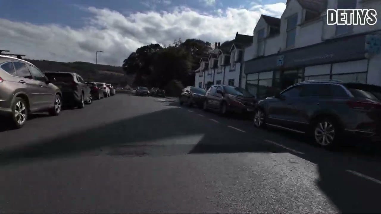 Isle of Arran drive. Arran cheese shop Brodick to whiting bay via Lamlash
