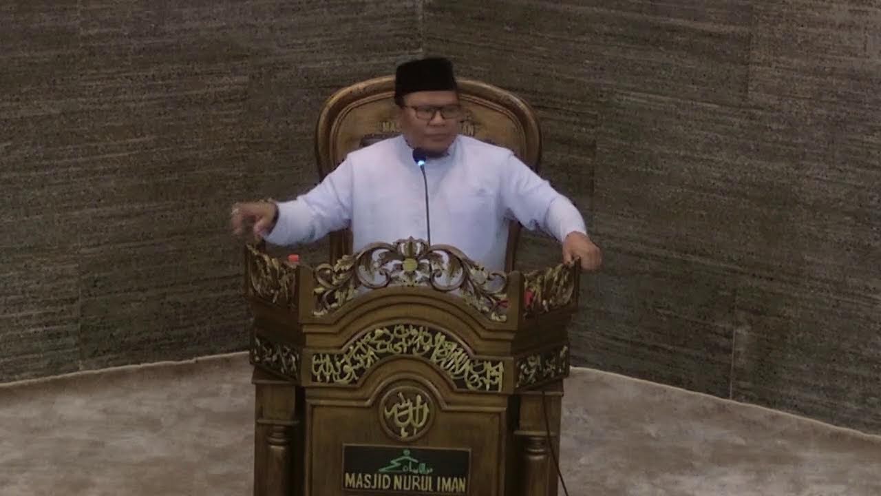 Ceramah Ramadhan malam ke-8, Rabu 25 Februari 2026 bersama Ust. H. Achmad Buchory Muslim