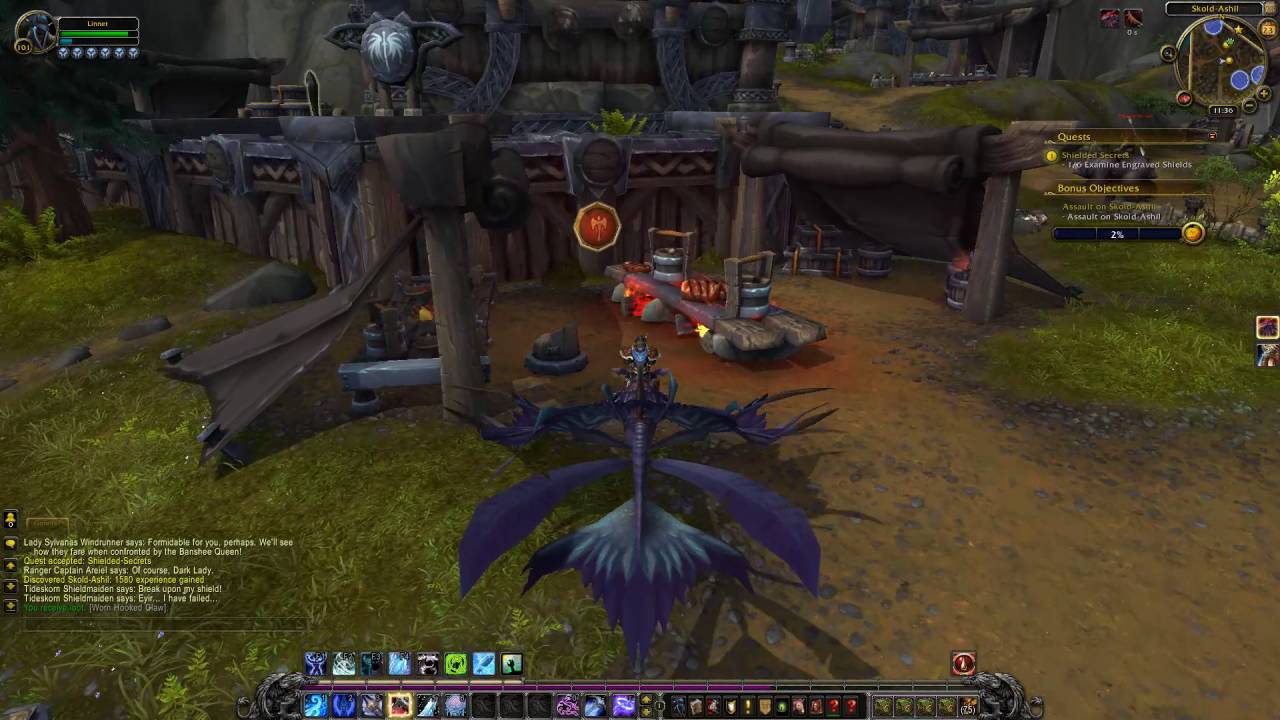 Shielded Secrets Quest ID 38878 Playthrough Stormheim Legion Beta