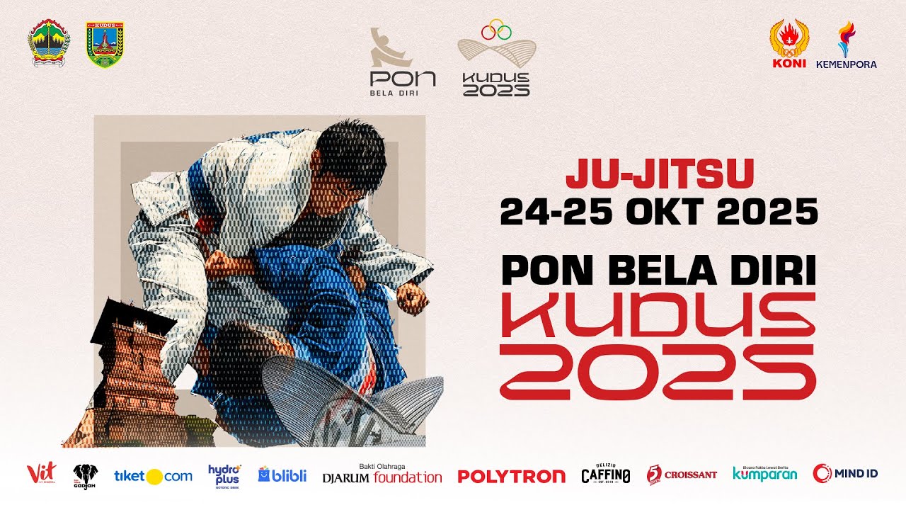 Live PON Bela Diri Kudus 2025 - Arena 2B -  Ju-Jitsu