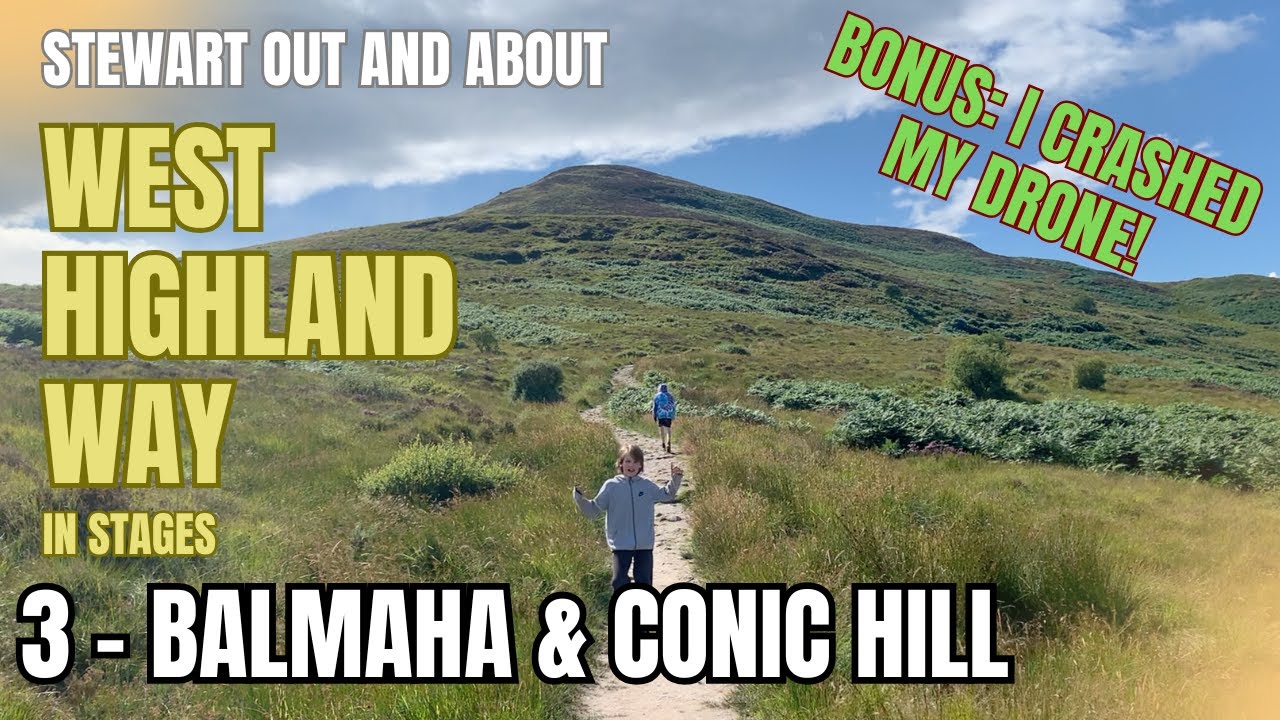 West Highland Way Stage 3 - Balmaha and Conic Hill