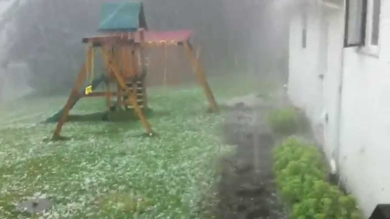 Severe hail in Jamestown, NY