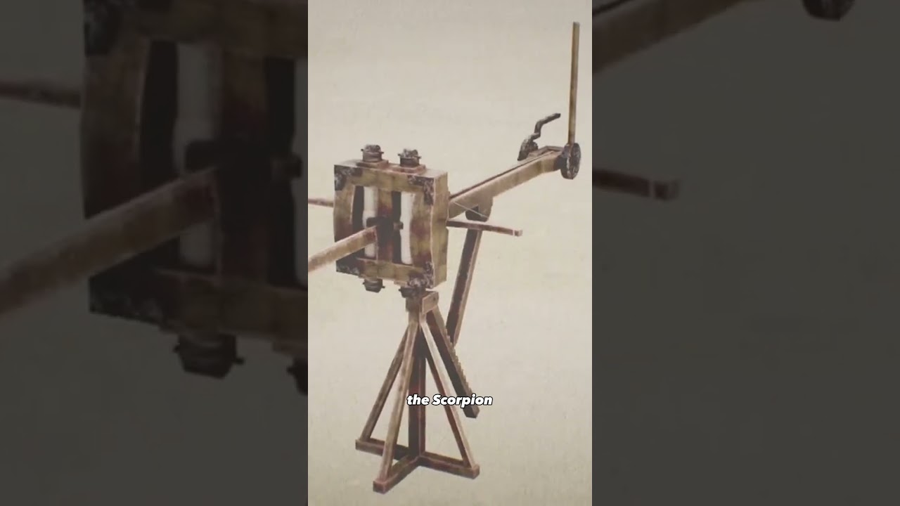 Inside a Roman siege tower #history #romanempire #engineering