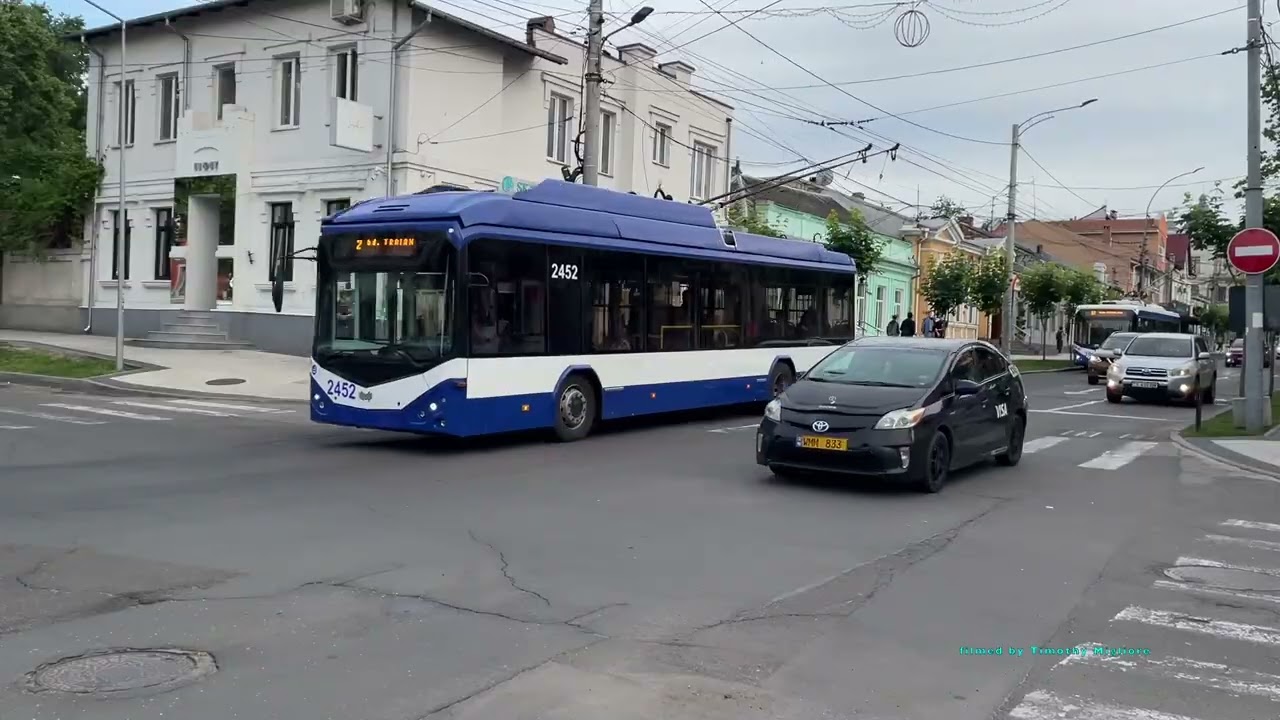 Trolleybuses in Chisinau, Moldova 2025 - Chişinău - Троллейбусы в Кишиневе