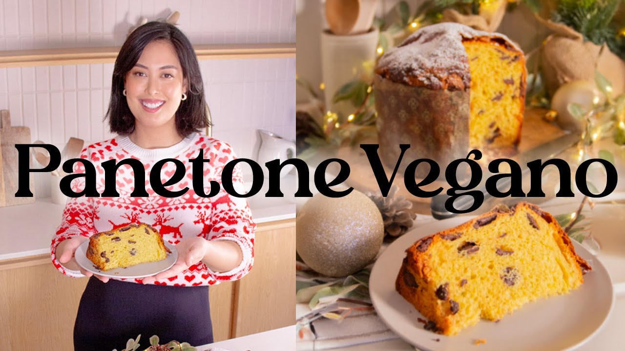 Receita Vegana de Panetone ou Chocotone