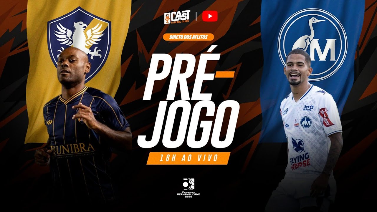 RETRÔ X MAGUARY | CAMPEONATO PERNAMBUCANO 2026 | PRÉ-JOGO AO VIVO | CAST FC