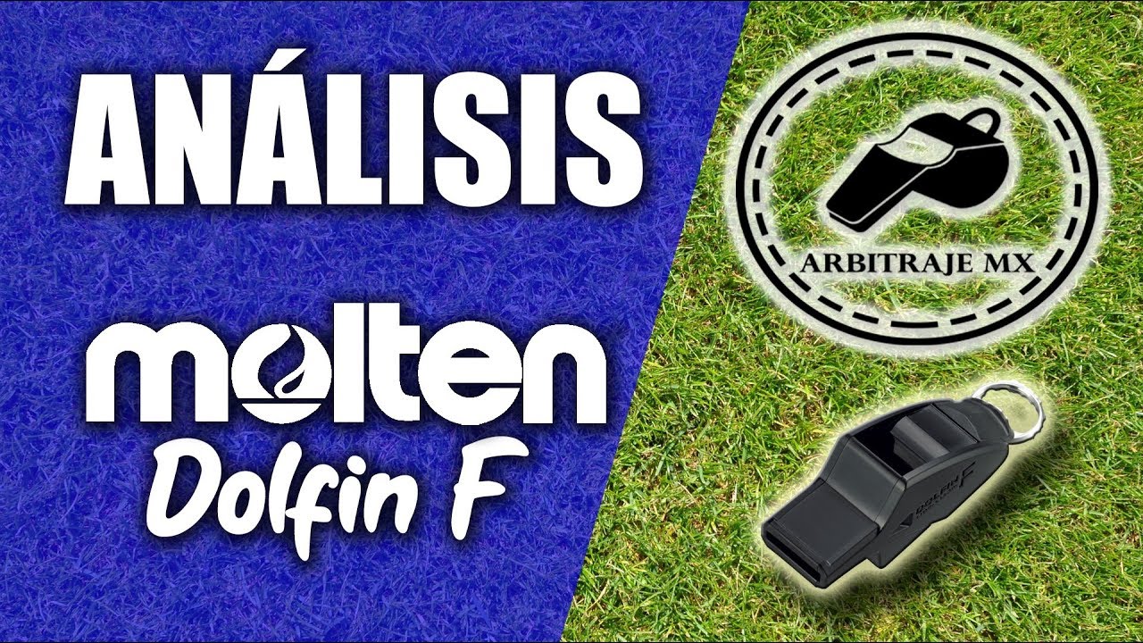 Silbato Molten Dolfin F | Unboxing, análisis y prueba | Arbitraje MX