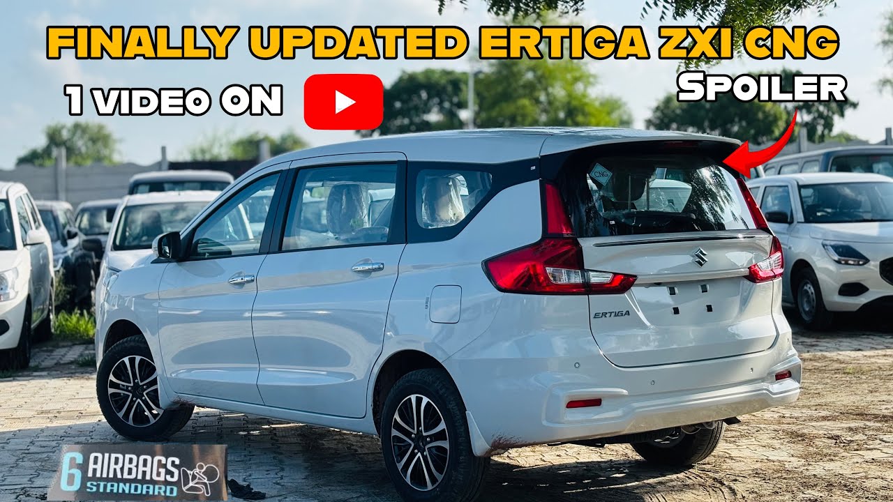Maruti Suzuki Ertiga ZXI CNG Updated ⬆️ is Here