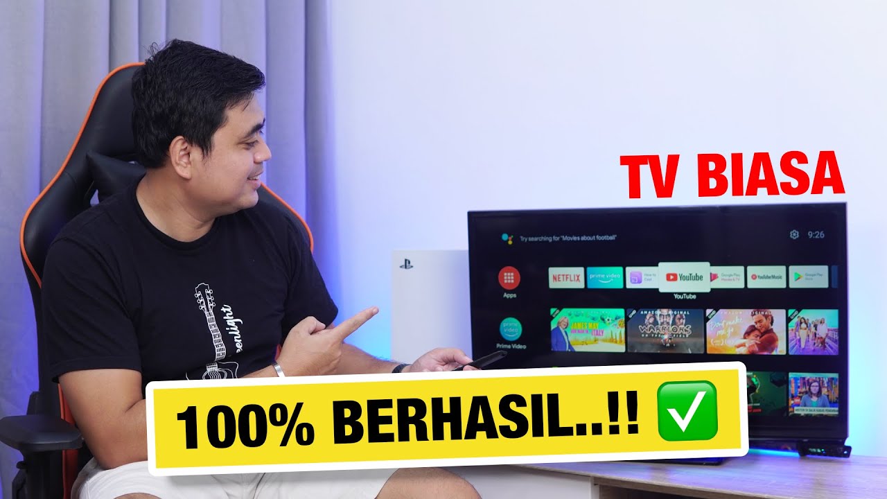 ⚡️ Mengubah TV Biasa Jadi Smart TV Canggih!