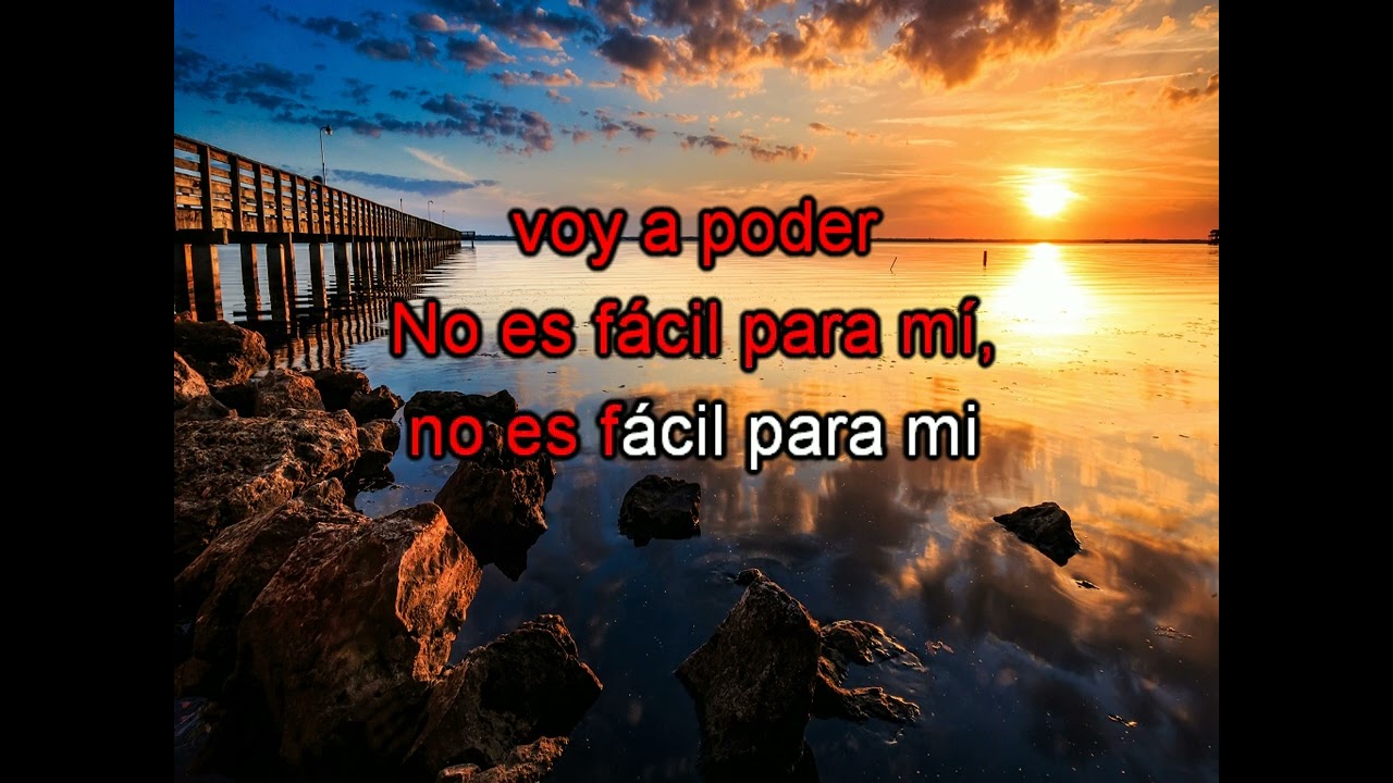Agonía de amor - Dilbert Aguilar - Karaoke (coros)