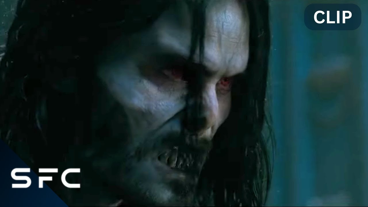Morbius Scene | Morbius Attacks The Crew Member On The Ship | Jared Leto