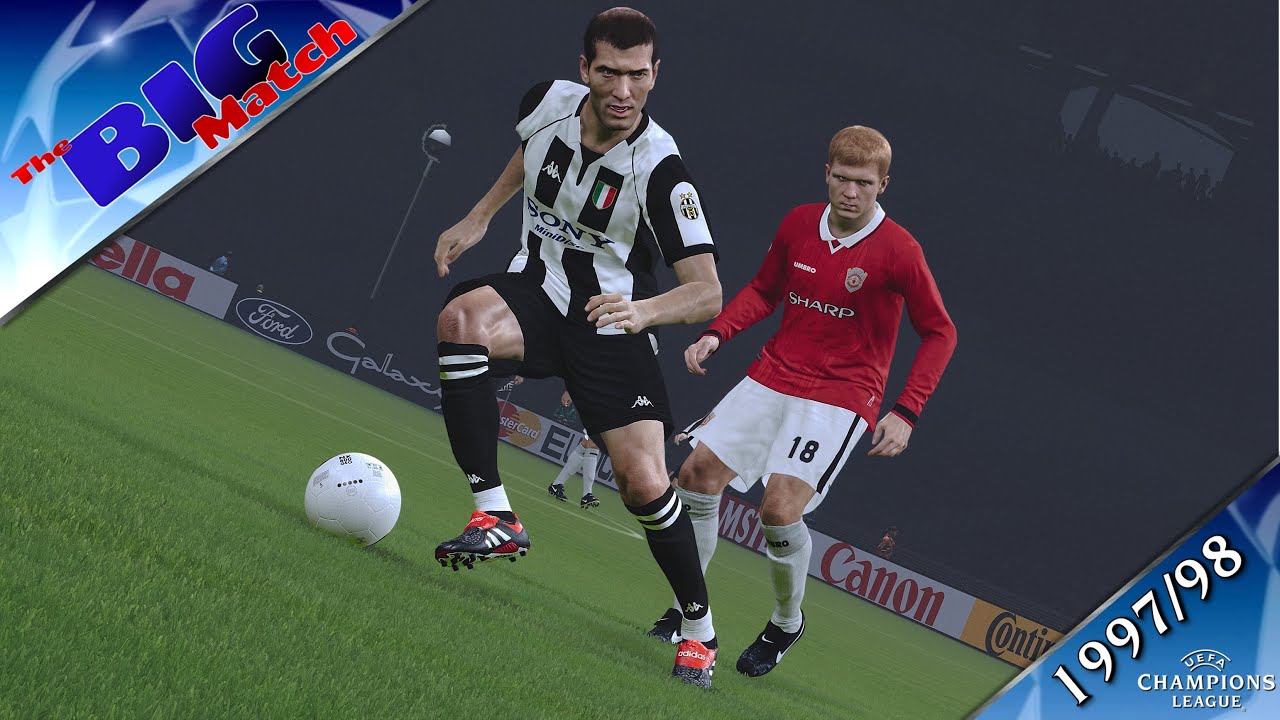 Juventus v Man Utd | UEFA Champions League 97/98 [PES 2021]
