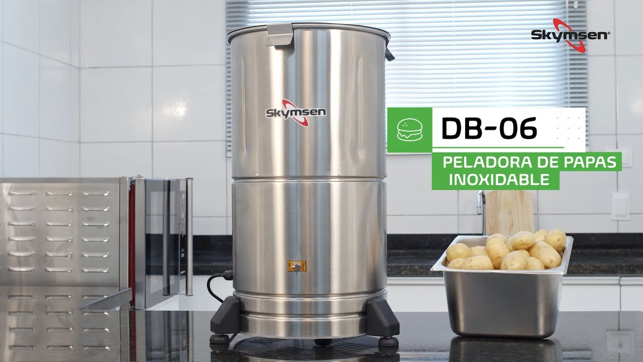 Peladora de Papas, Inoxidable, 6 kg | DB-06