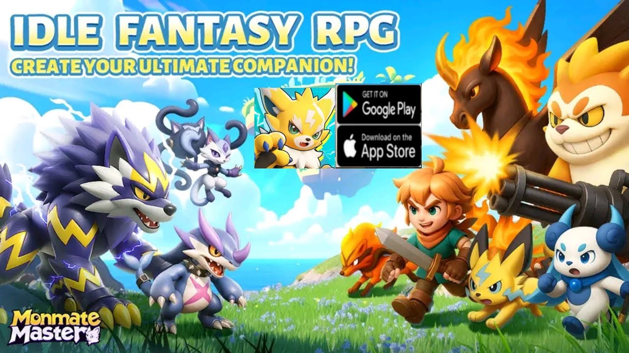 Monmate Master: Idle Adventure Gameplay - Official Launch RPG Game Android iOS