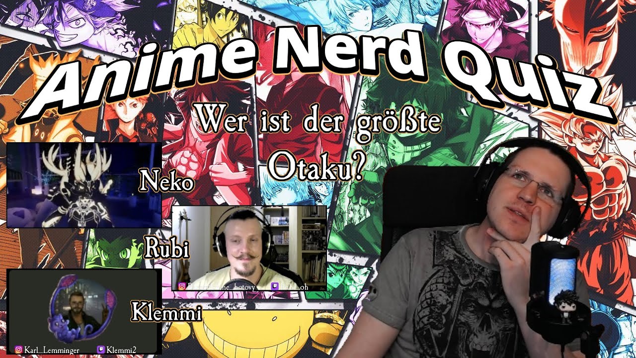 Anime Nerd Quiz | Wer ist der größte Otaku?