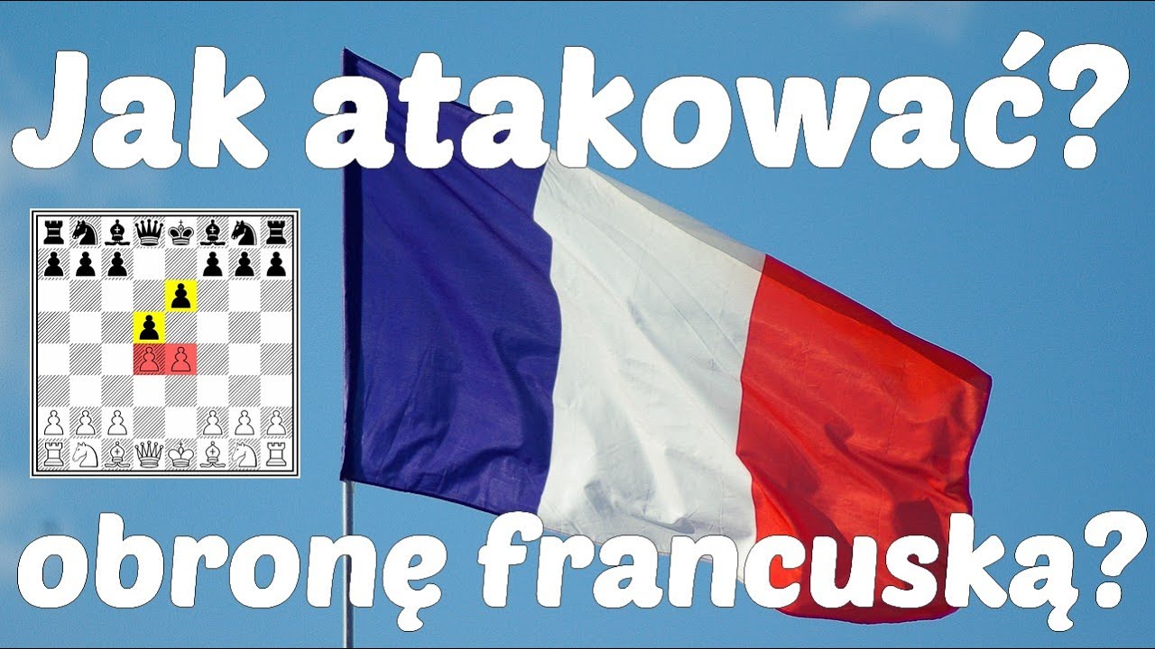 SZACHY 169# Debiuty szachowe.Jak atakować obronę francuską? Otwarcia szachowe analizy partii.