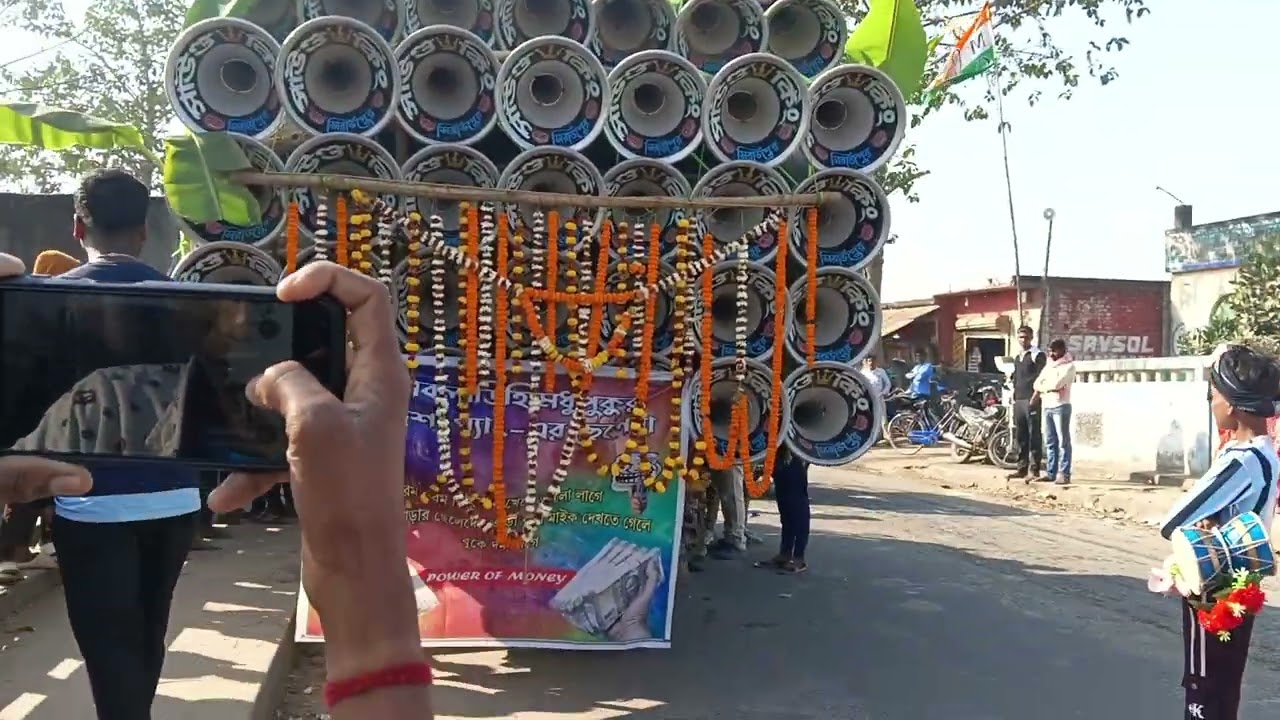 সাউন্ড👑কিং কেমন ডায়লগ মারছে দেখো শিব রাত্রী জল ঢালা উপলক্ষে😎 নিগন বাস স্টেশন ওভার ব্রিজ এ💥বাবল ডিং 