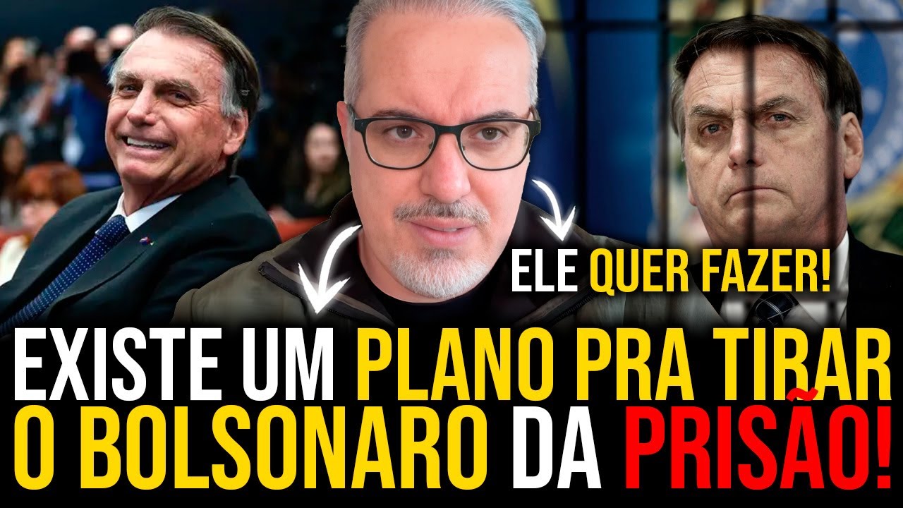 ELE VAI TIRAR o BOLSONARO DA PRIS&Atilde;O? ESSE &Eacute; O PLANO...