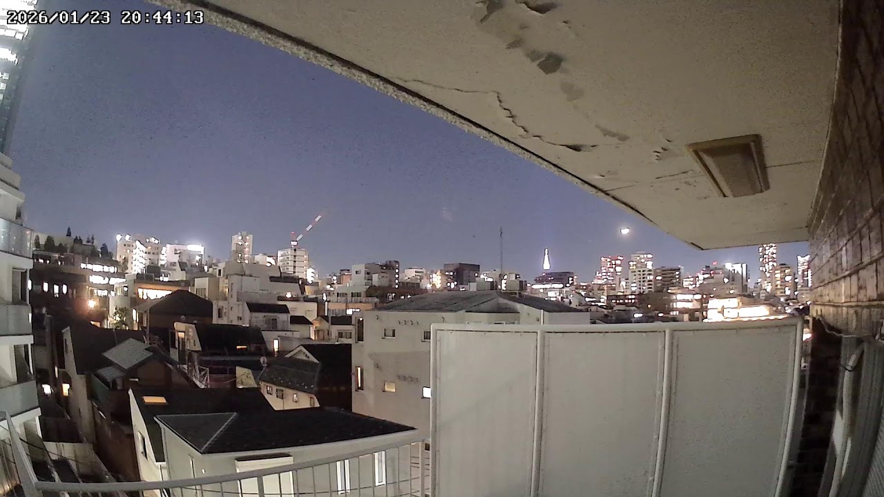 東京都新宿区本塩町ライブカメラ Tokyo Shinjuku Live camera.world.cam