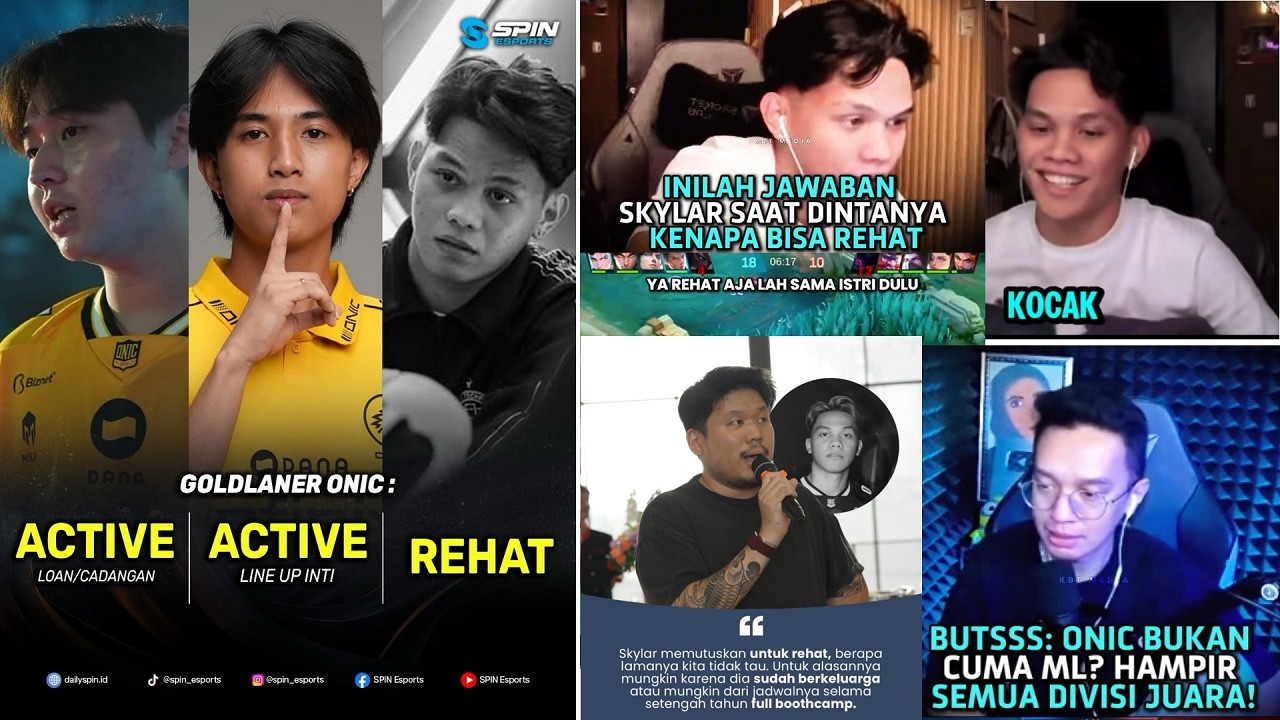 ALASAN KELRA MAU MAIN DI ONIC GARA2 INI ! SKYLAR REHAT KIBOY PENSI ? KOMENTAR BUTSS SOAL ONIC