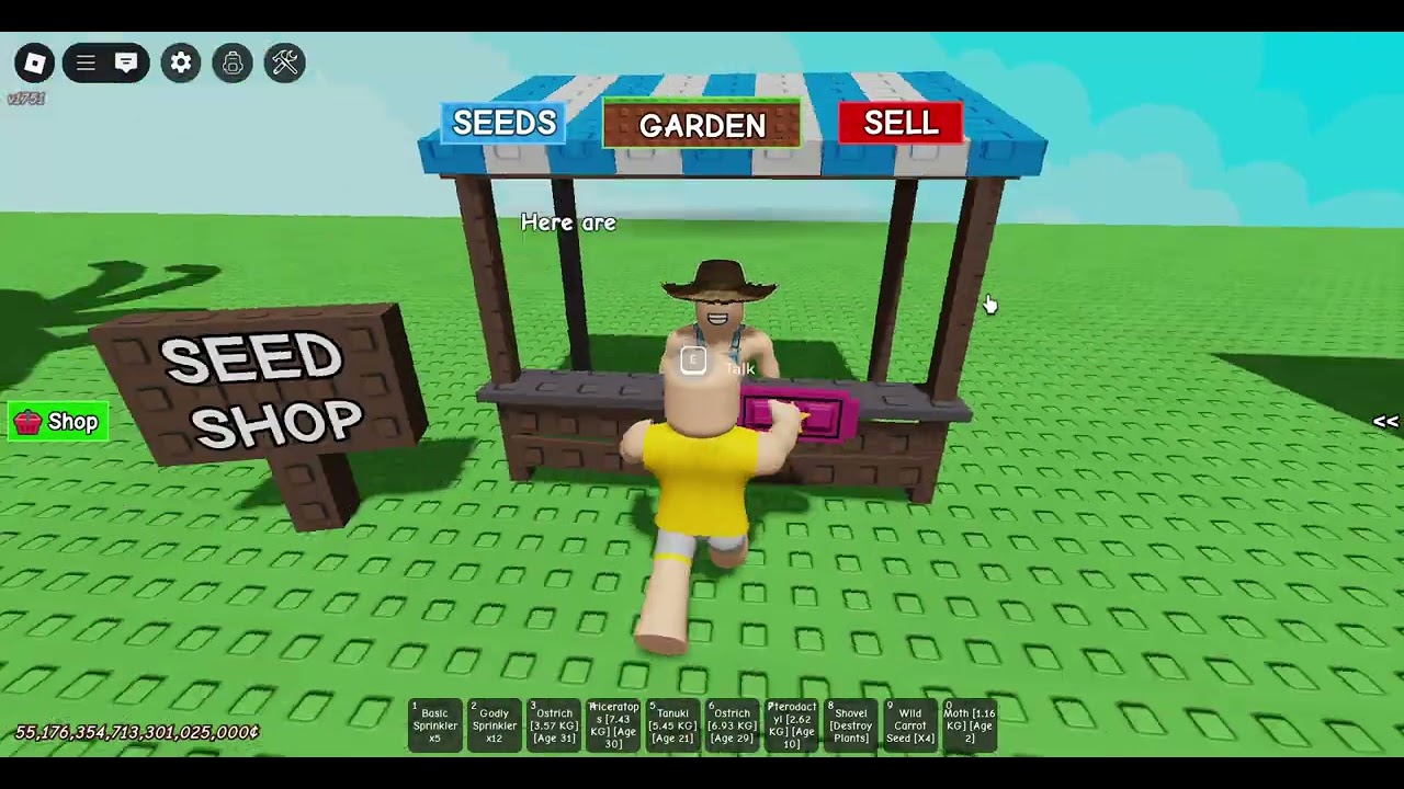 grow a garden oynadım.