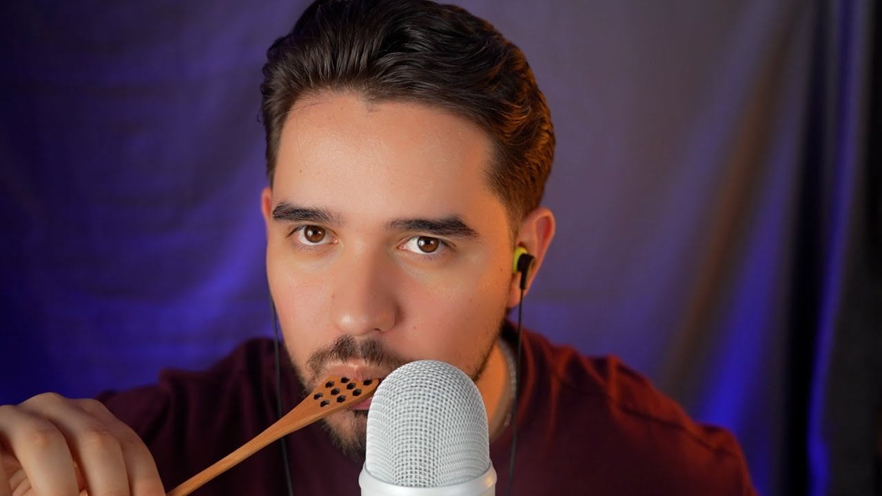 asmr MOUTH SOUNDS CERCA AL MICROFONO 2 horas