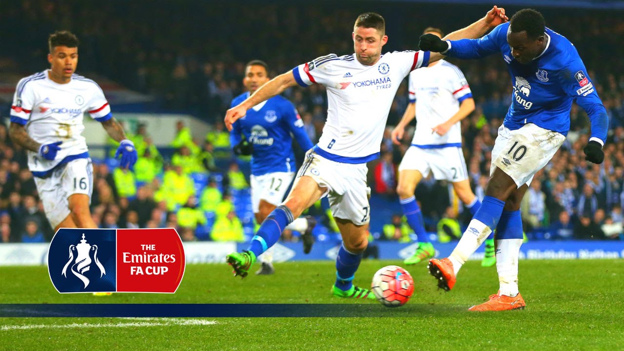 Lukaku&rsquo;s superb solo goal v Chelsea - 2015/16 Emirates FA Cup (R6) | Goals & Highlights
