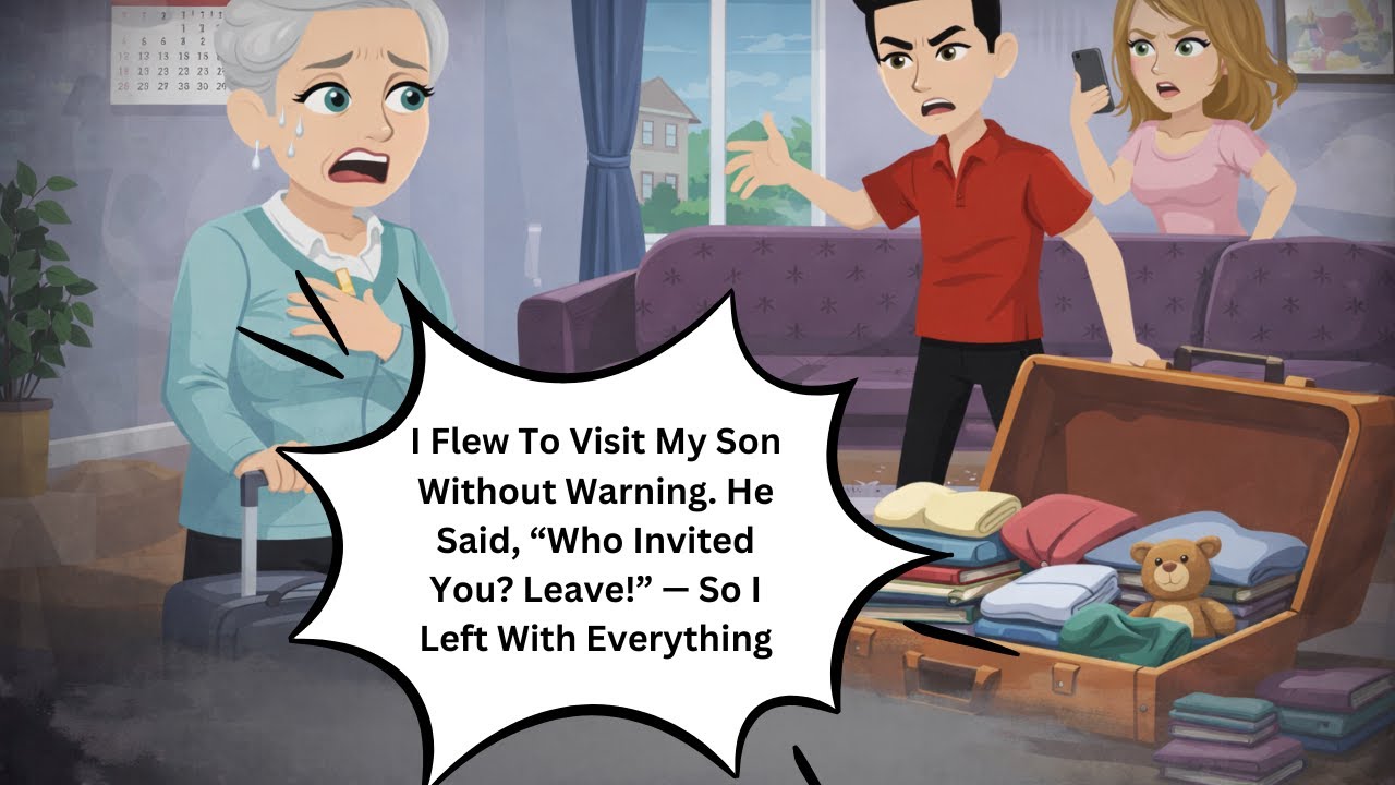 I Flew To Visit My Son Without Warning. He Said, “Who Invited You? Leave!” — So I Left With...