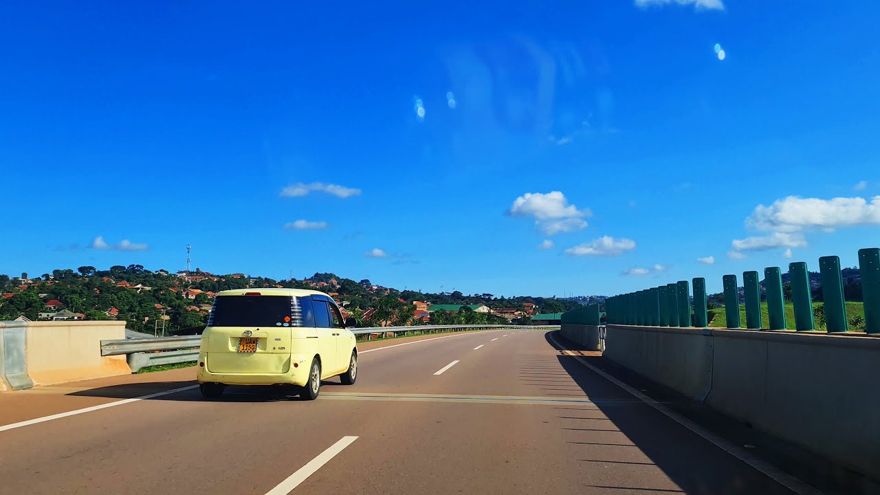 Kampala to Entebbe Drive via the Expressway | Highlights | Road Trip 4K Video