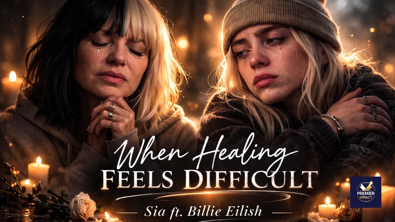 Sia ft Billie Eilish - When Healing Feels Difficult (Original lyrics Video) Fans_Made_Music