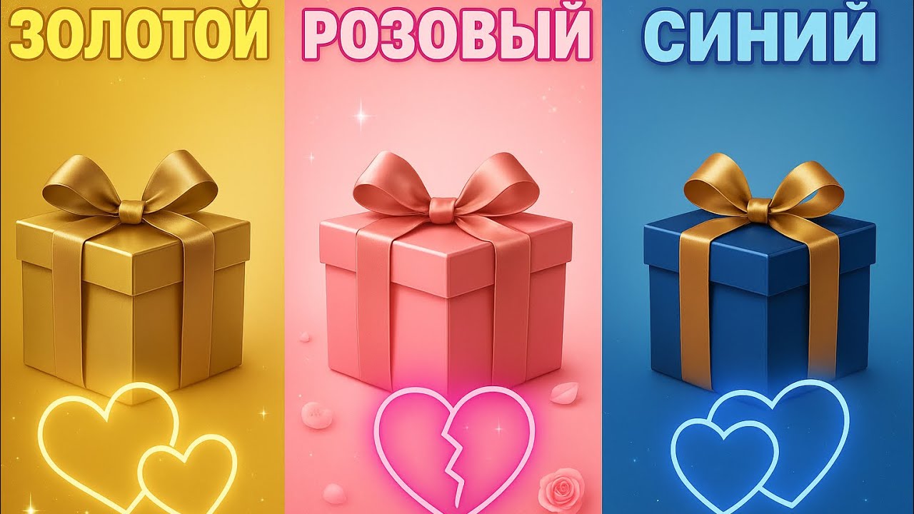 CHOOSE  YOUR GIFT BOX 💛🩷💙ВЫБЕРИ СЕБЕ ПОДАРОК🎁🎁🎁