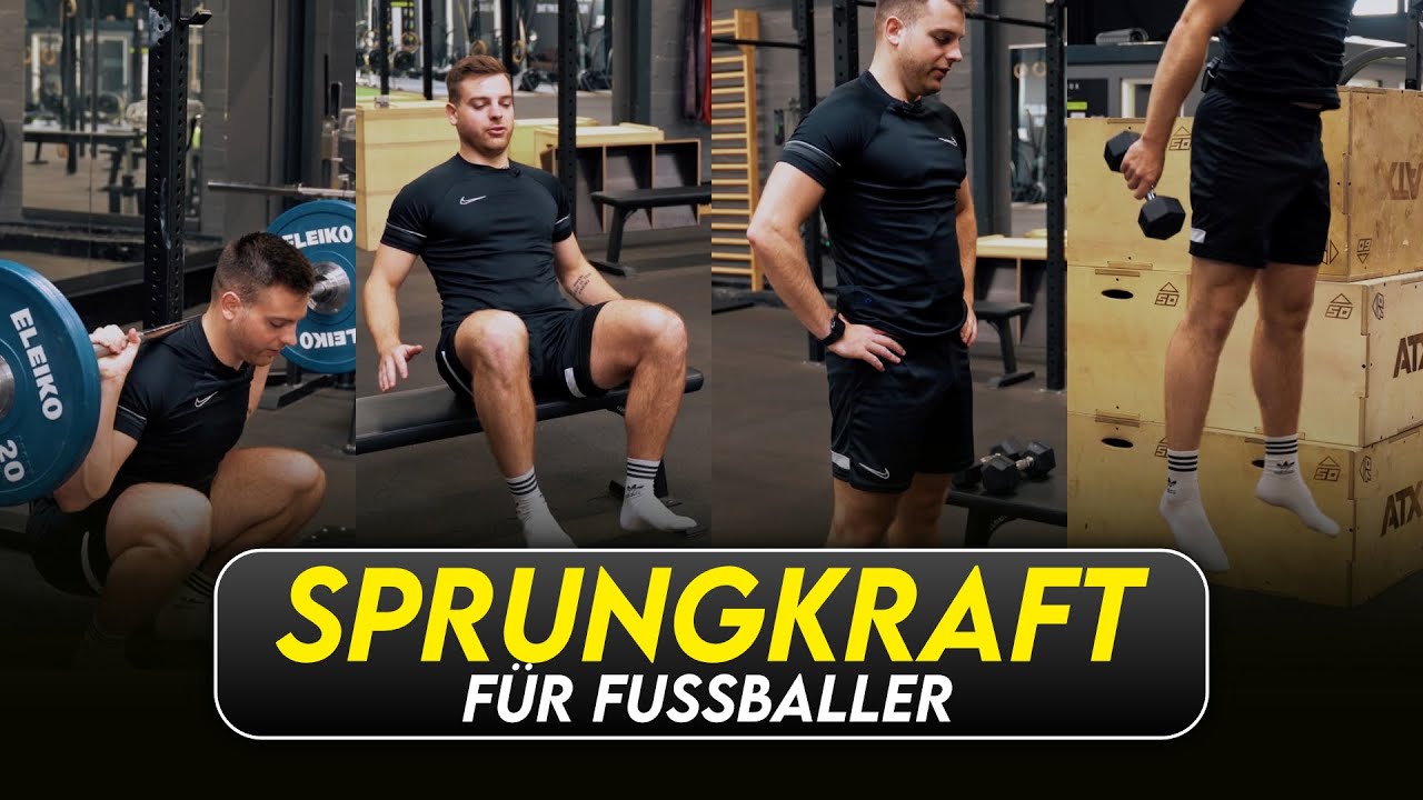 Sprungkraft trainieren als Fußballer (die besten Übungen!)