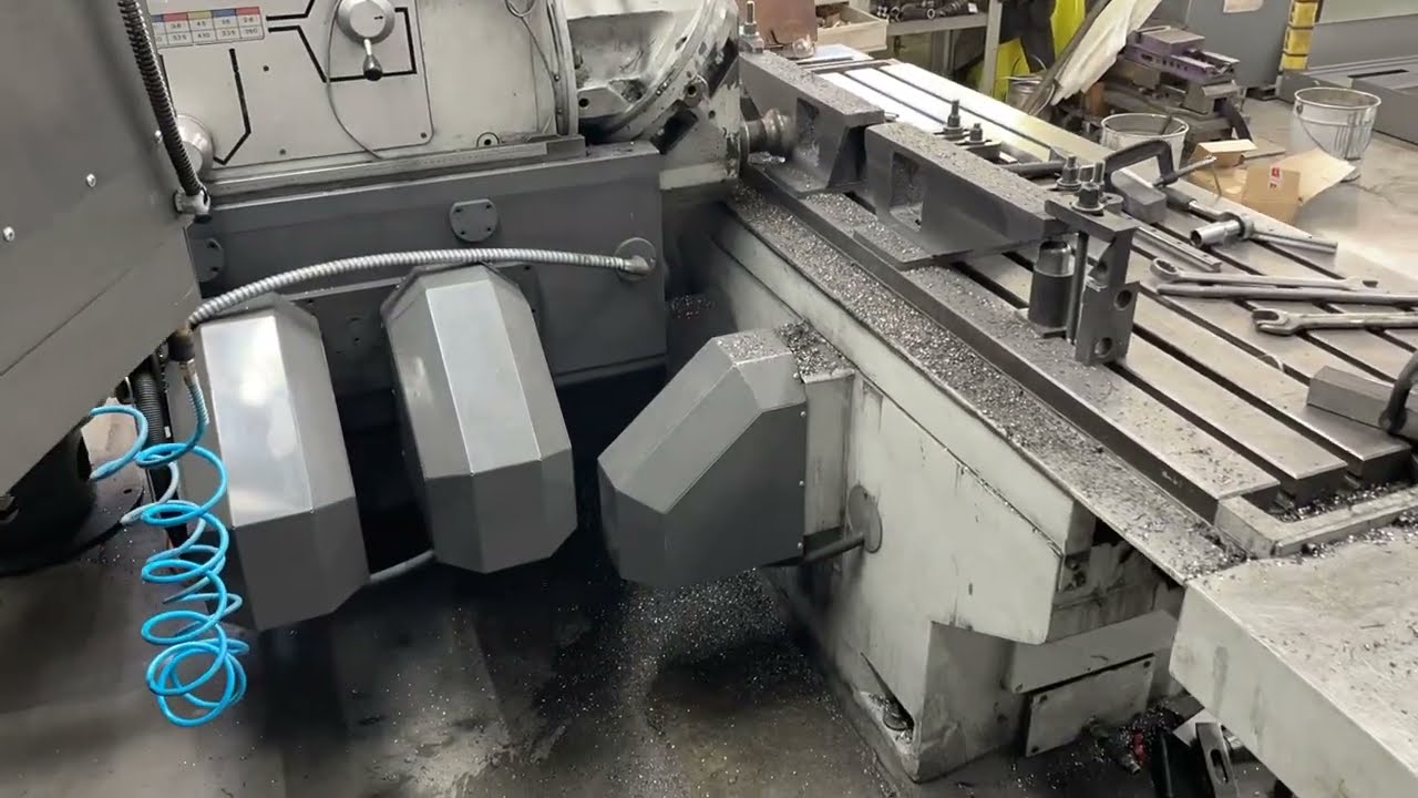 ADF Stone. Milling cast iron parts.