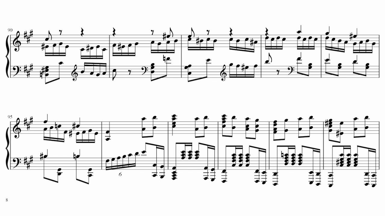 Turkish-March played by Yuja Wang