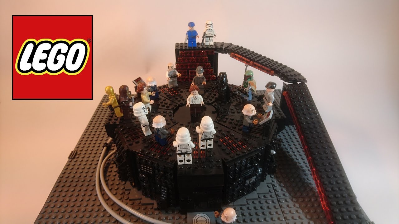 LEGO motorized Han Solo Carbonite Freezing Chamber Moc (reupload)