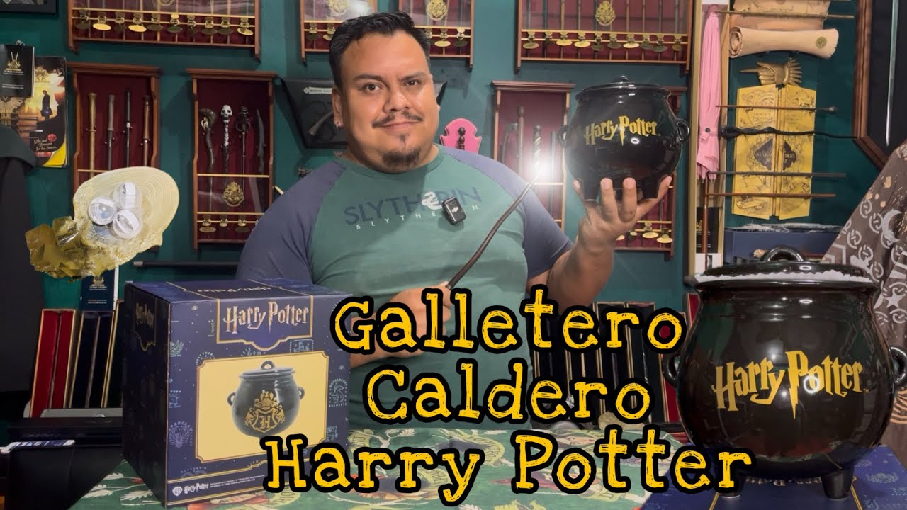 Unboxing Galletero de cerámica Caldero Harry Potter SAM’S cauldron 