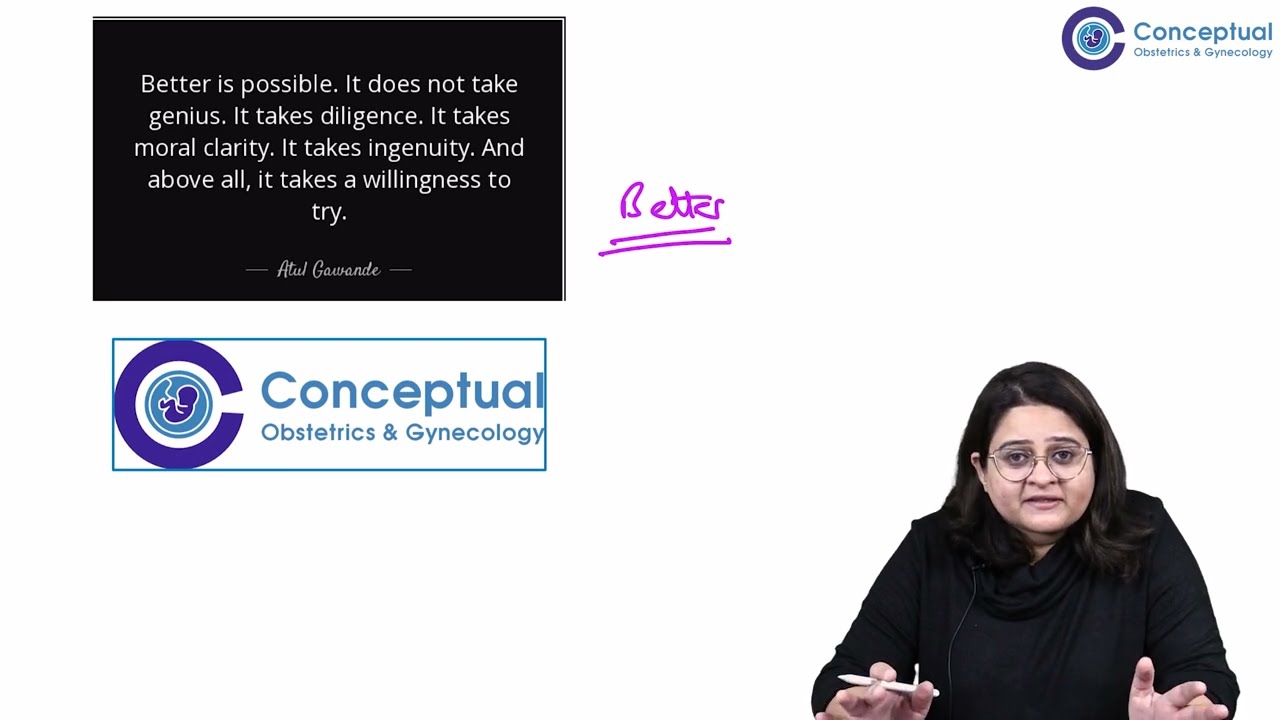 eConceptual presents Conceptual OBG: Platform for OBG Residents & Practitioners - Dr. Raina Chawla
