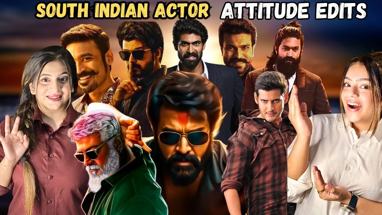South Indian Actors Dangerous Attitude Slomo Videos🔥| Brown Munde😈| Pakistani Reaction