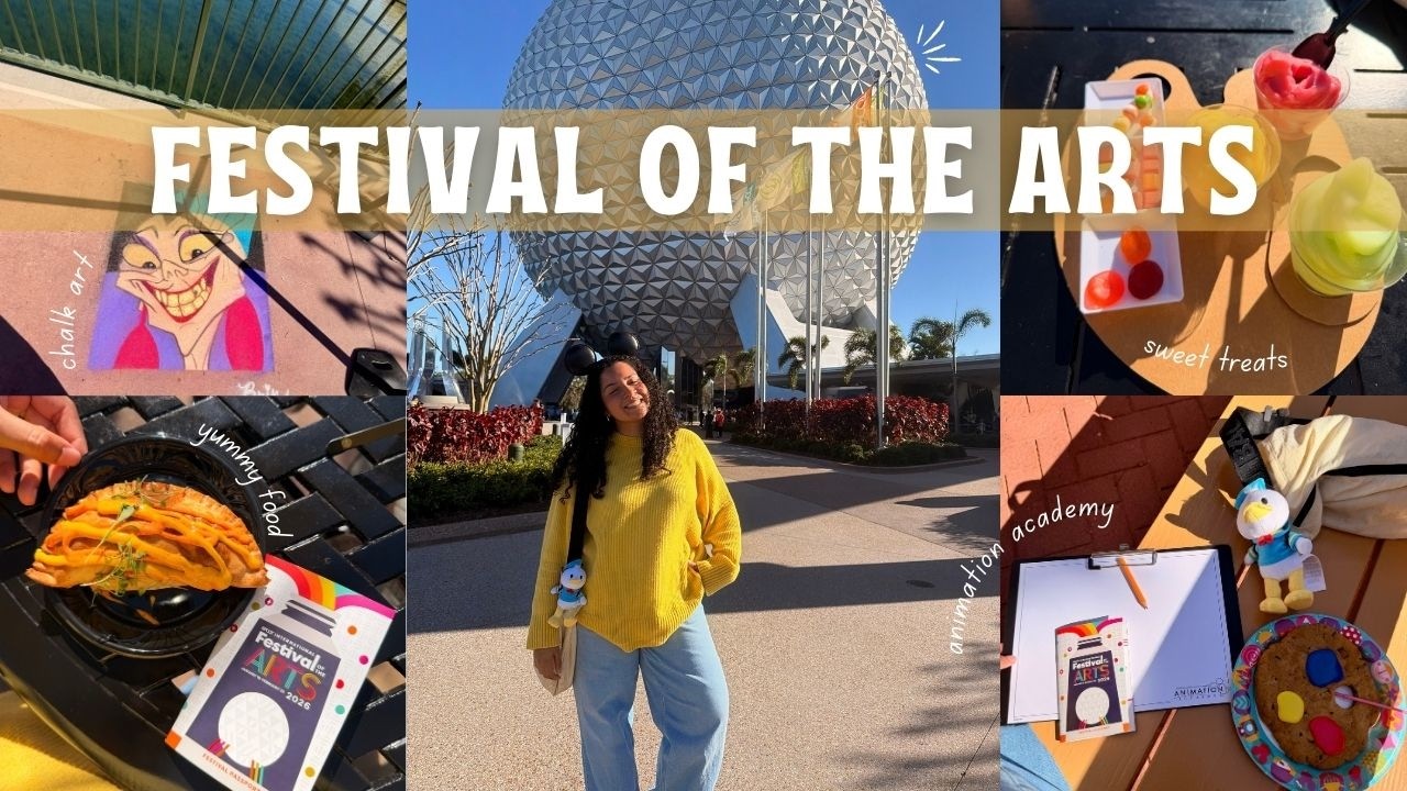 EPCOT Vlog - Festival of the Arts 2026 🎨✨