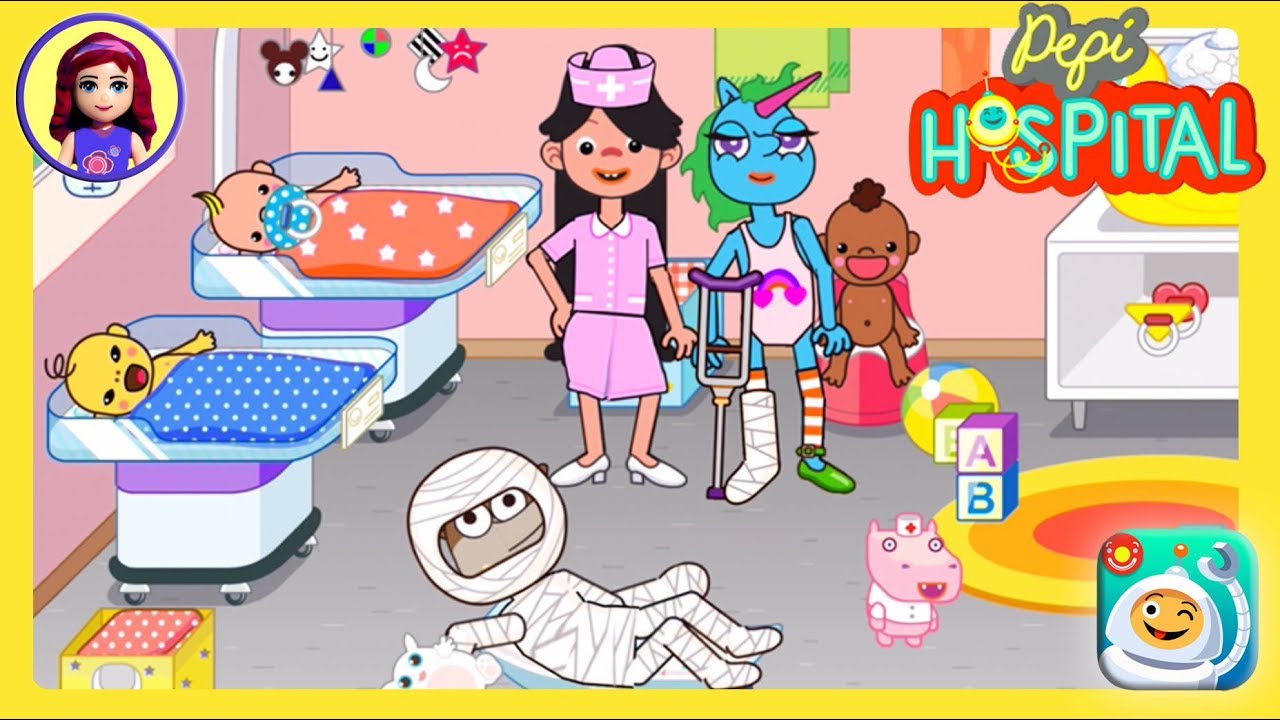Pepi Hospital App Gameplay Silly Review with Millie & Me