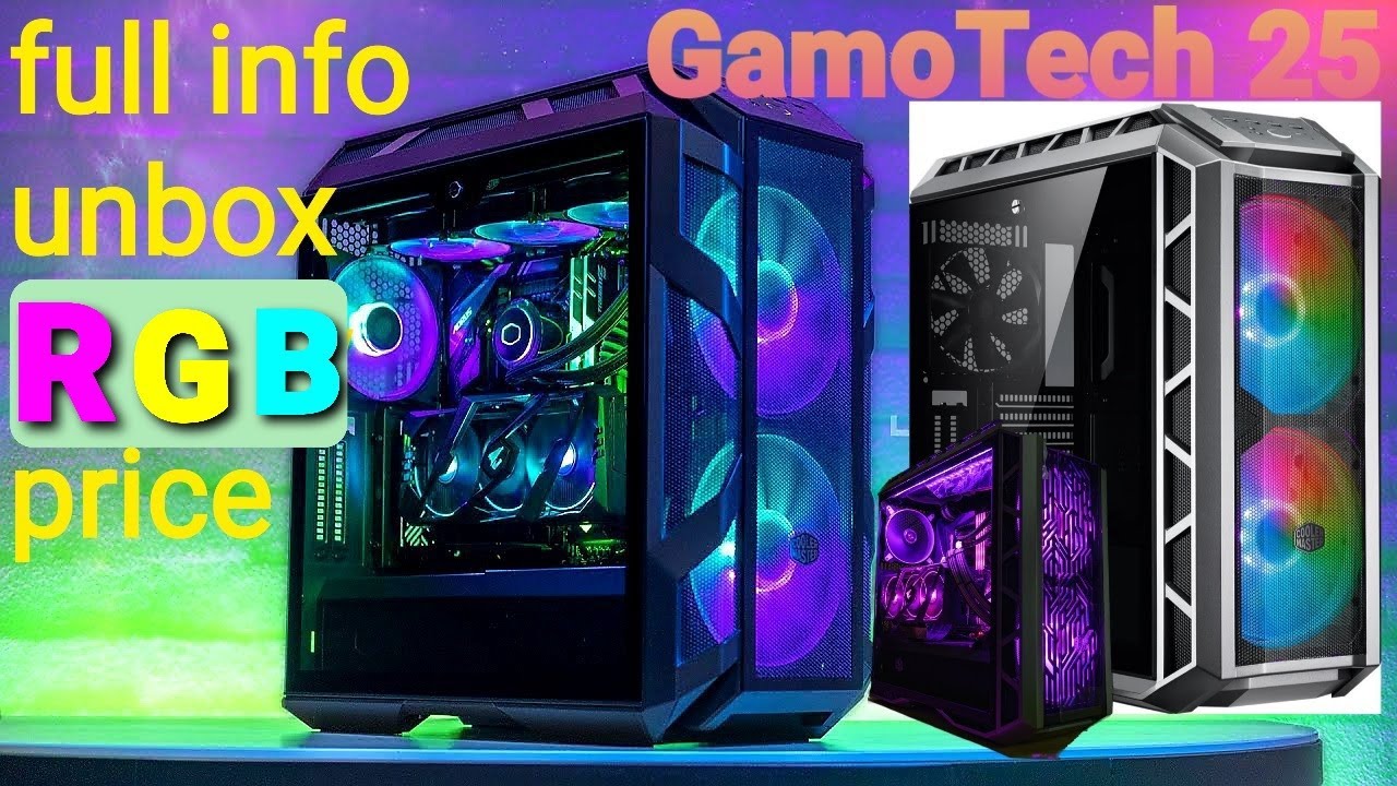 unboxing cooler master H500P Mesh ARGB , BEST choice?