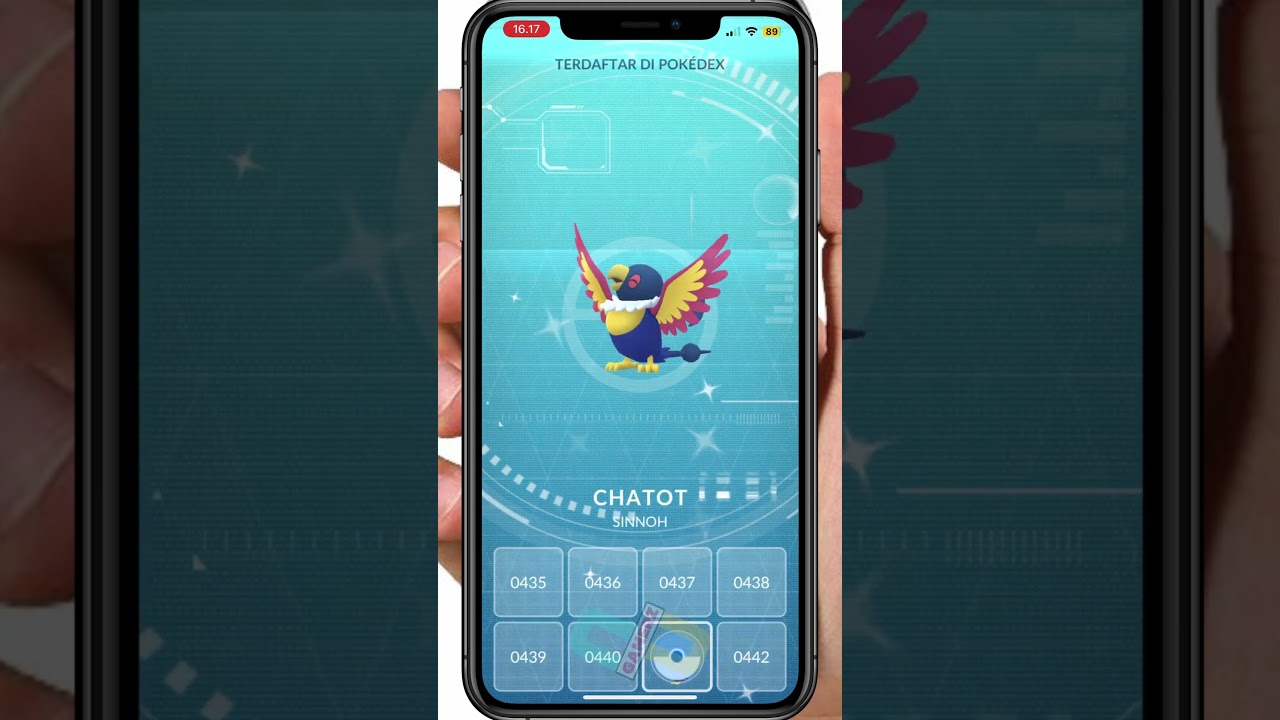 SHINY CHATOT CATCH POKEMON GO 